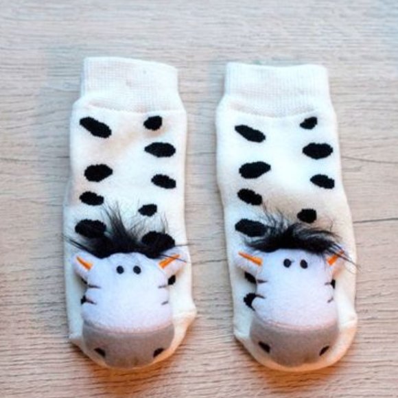 Zebra Rattle Socks - Picture 3 of 3
